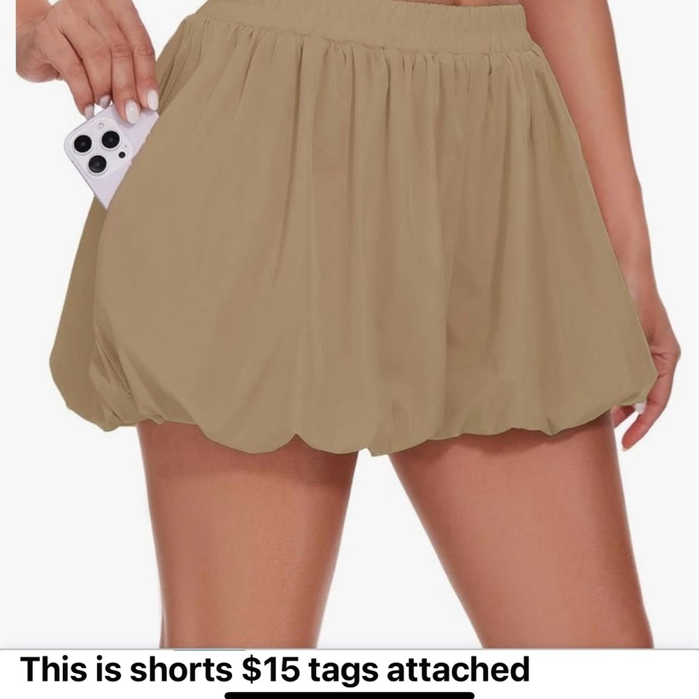 Women's Tan Shorts